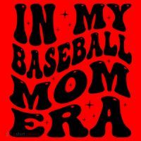 In My Baseball Mom Era Groovy Santa Hat thumb 1