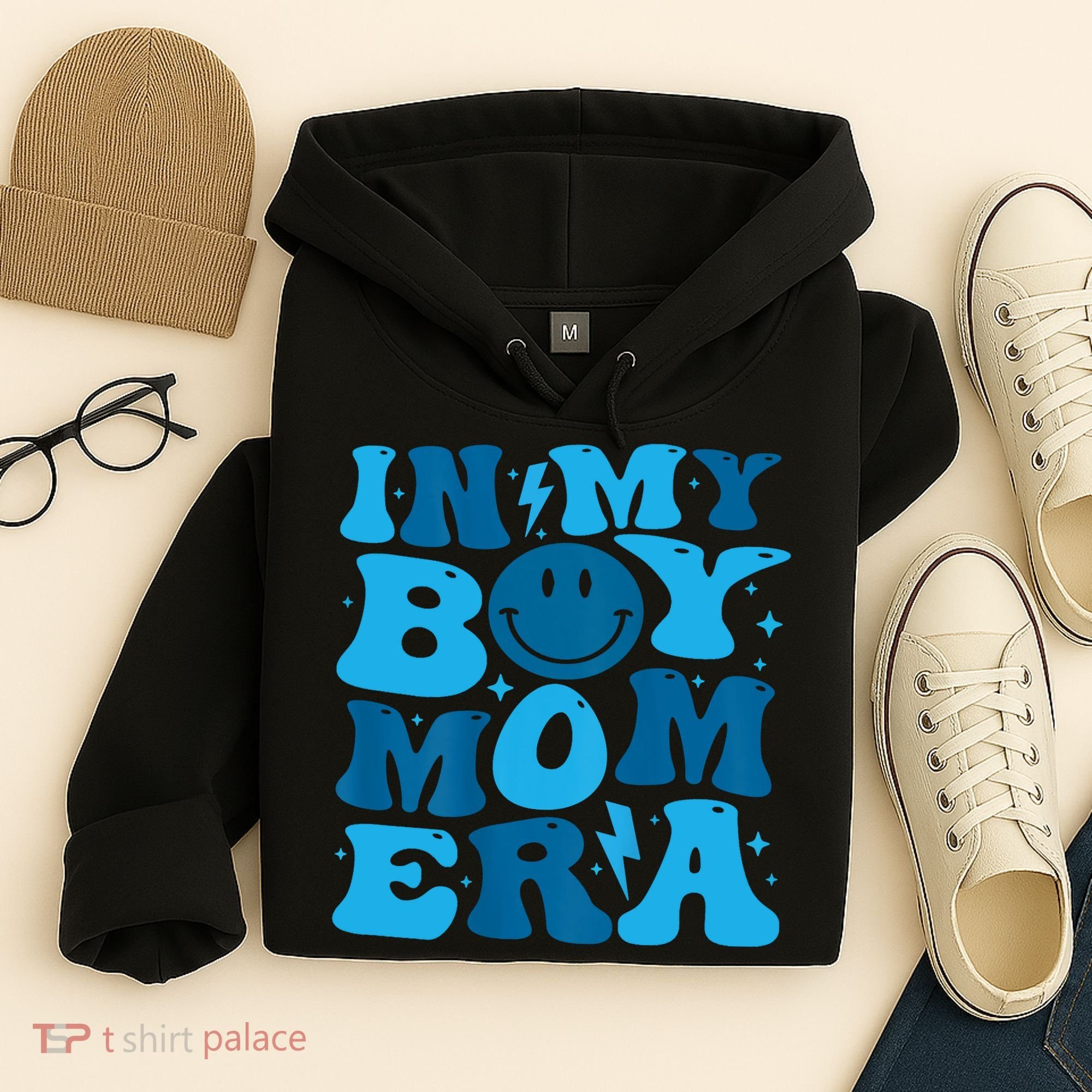 In My Boy Mom Era Hoodie