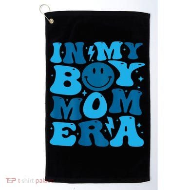 In My Boy Mom Era Golf Towel