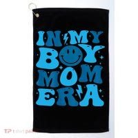 In My Boy Mom Era Golf Towel thumb 0