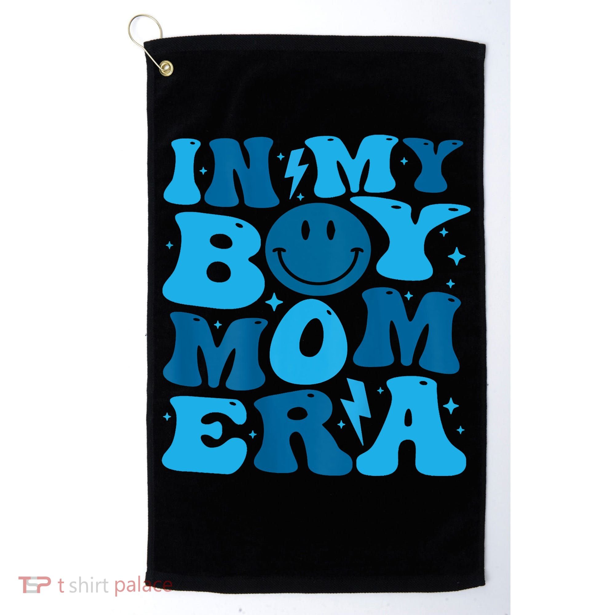 In My Boy Mom Era Golf Towel