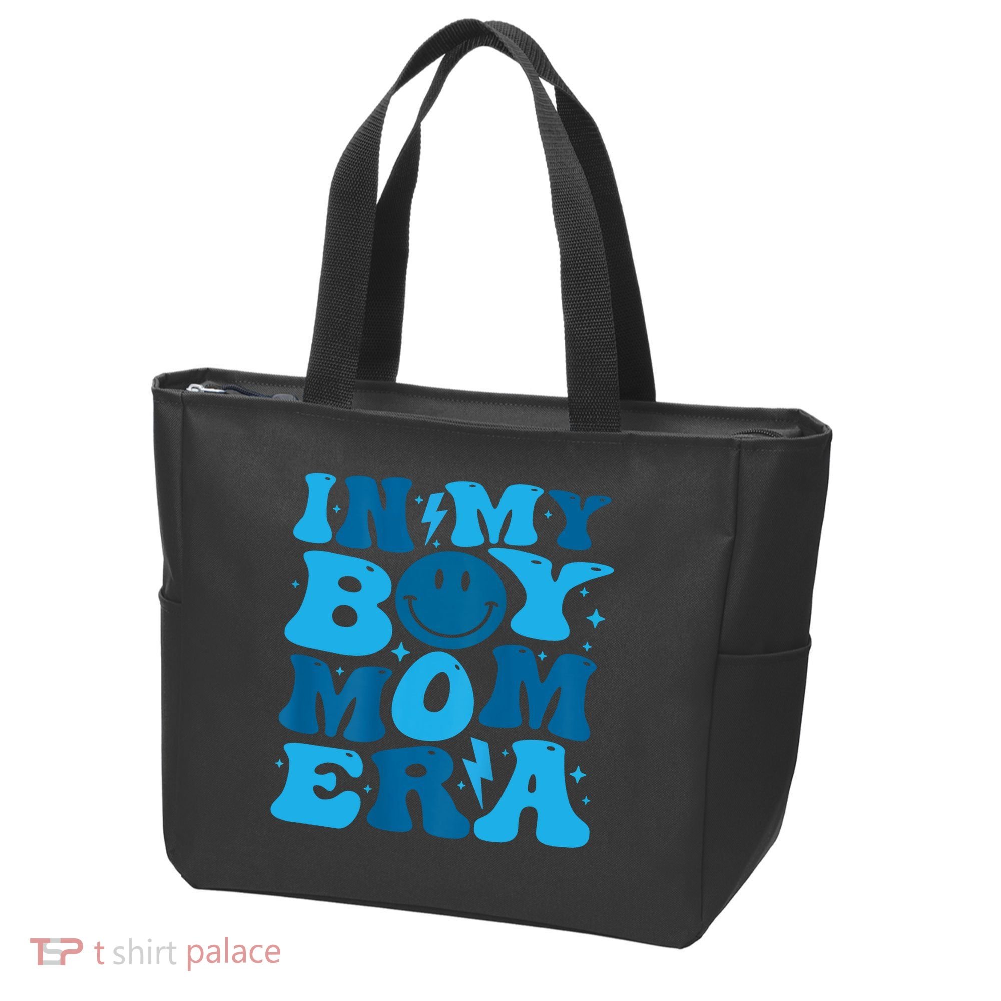 In My Boy Mom Era Tote Bag