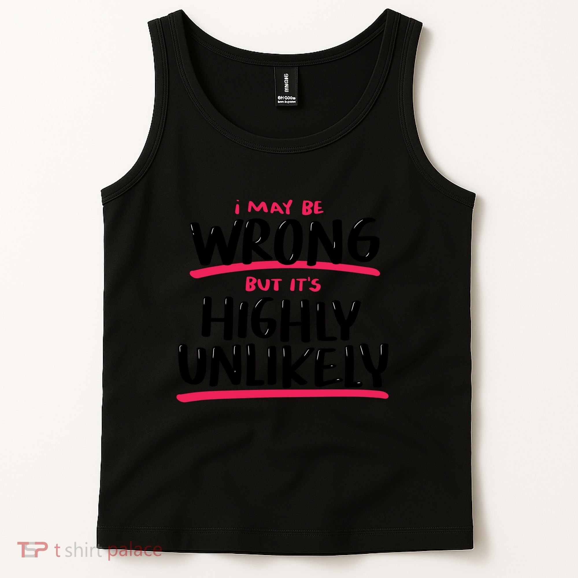 I May Be Wrong But It's Highly Unlikely Tank Top
