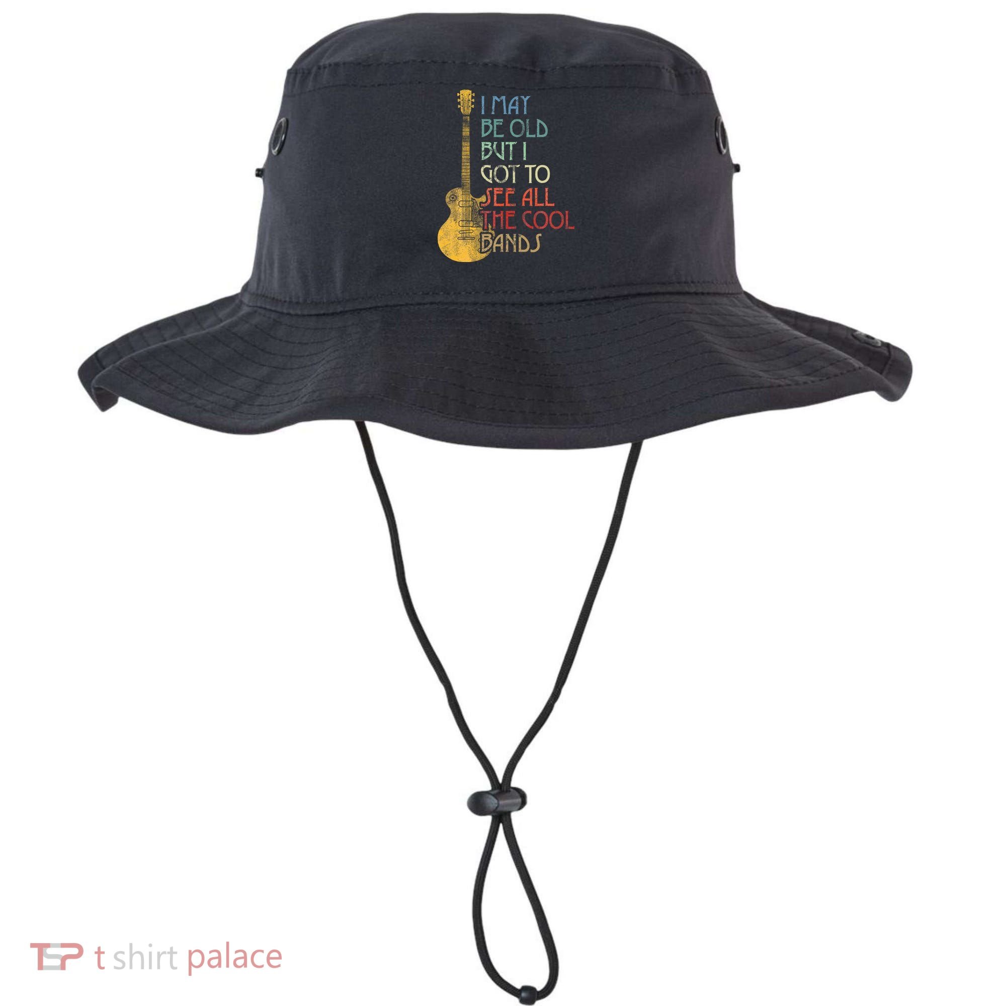 I May Be Old But I Got To See All The Cool Bands Retro Bucket Hat