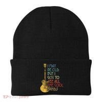 I May Be Old But I Got To See All The Cool Bands Retro Beanie thumb 0