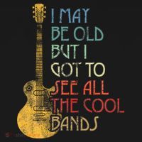 I May Be Old But I Got To See All The Cool Bands Retro Women's Hoodie thumb 2