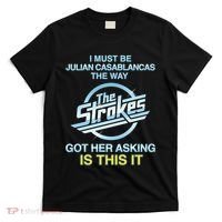 I Must Be Julian Casablancas The Way Got Her Asking Is This It T-Shirt thumb 0