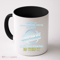 I Must Be Julian Casablancas The Way Got Her Asking Is This It Coffee Mug thumb 0
