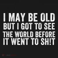 I May Be Old But I Got To See The World Funny Saying World Traveler Travel Lover Coaster thumb 2
