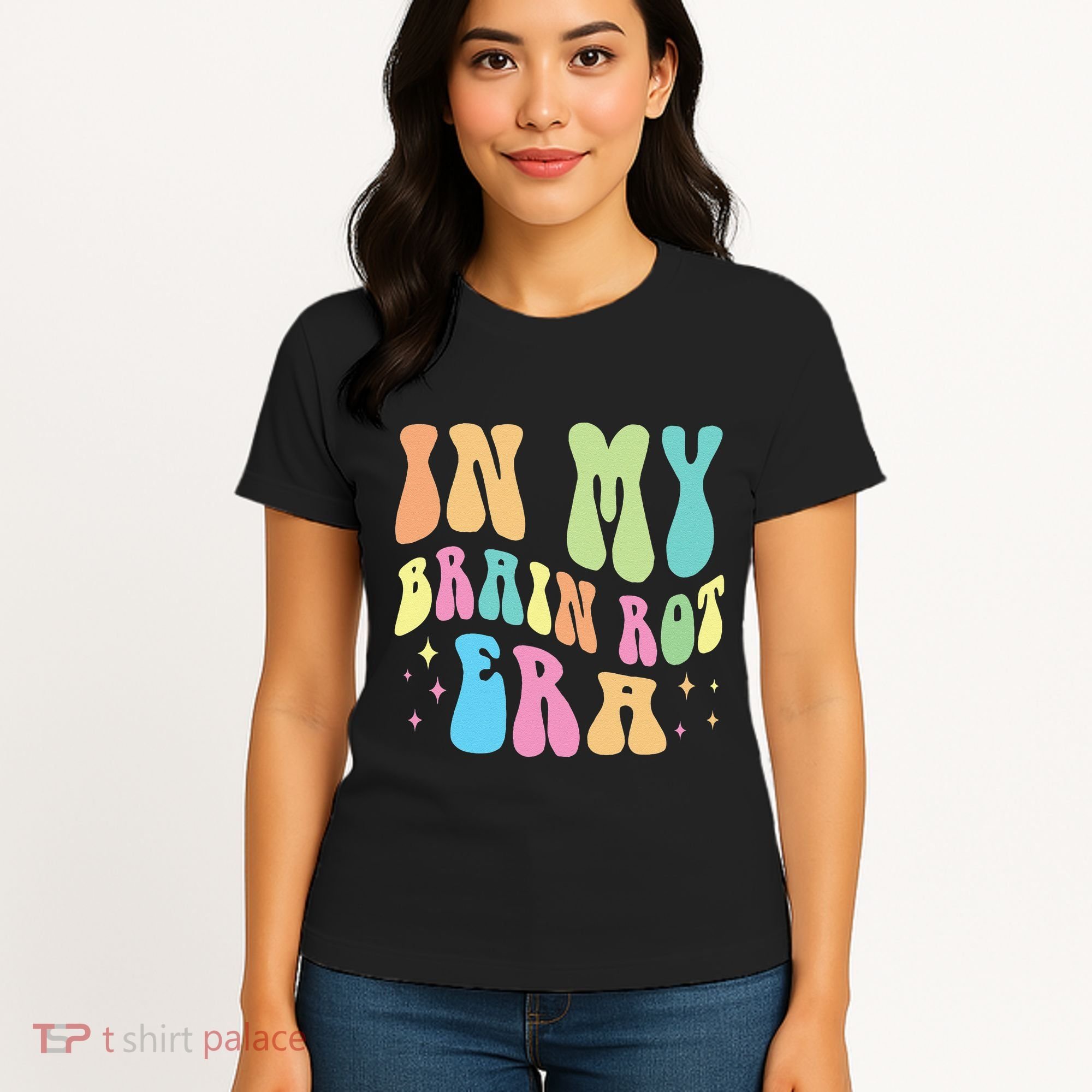 In My Brain Rot Era Brain Rot Meme Funny Quote Women's T-Shirt