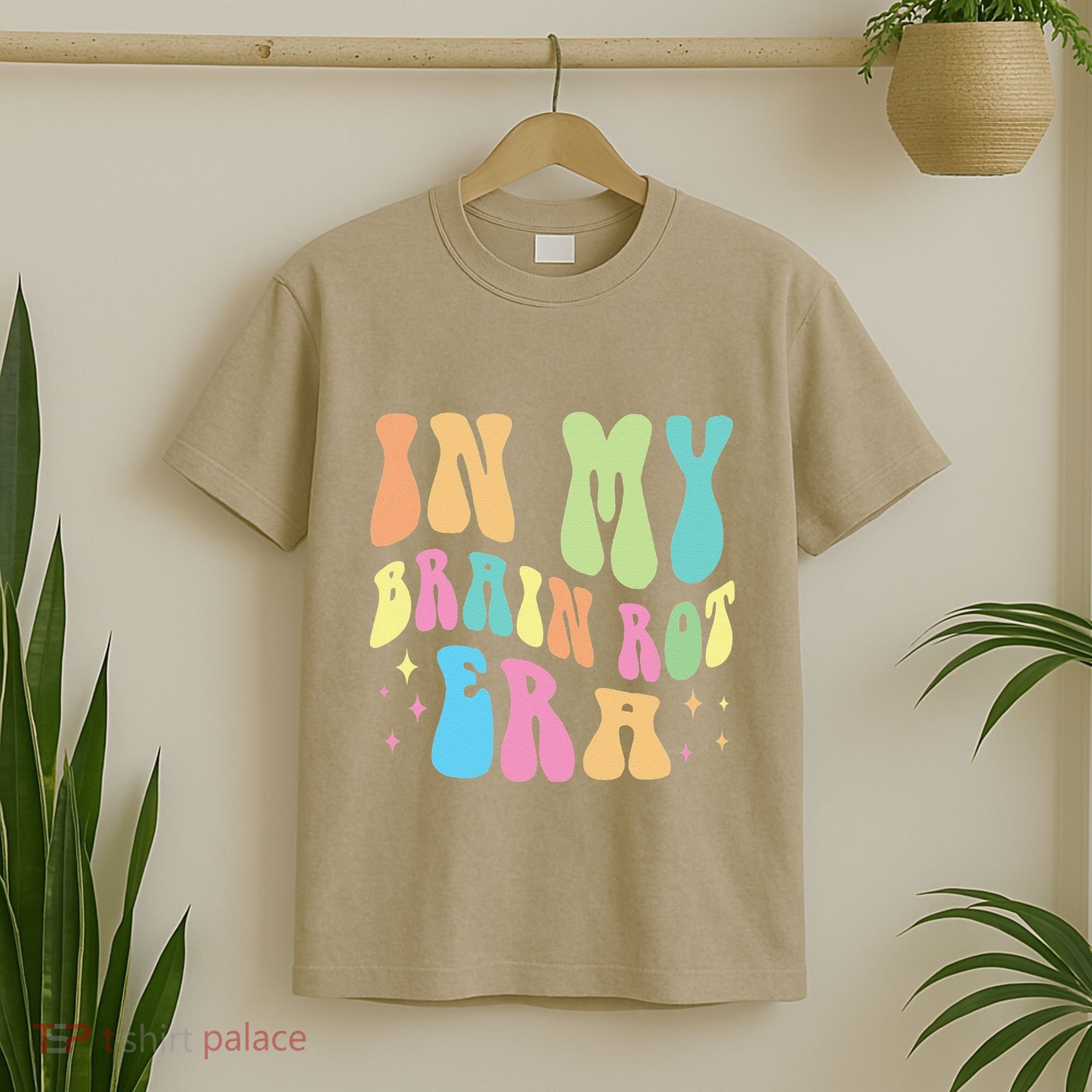 In My Brain Rot Era Brain Rot Meme Funny Quote T-Shirt
