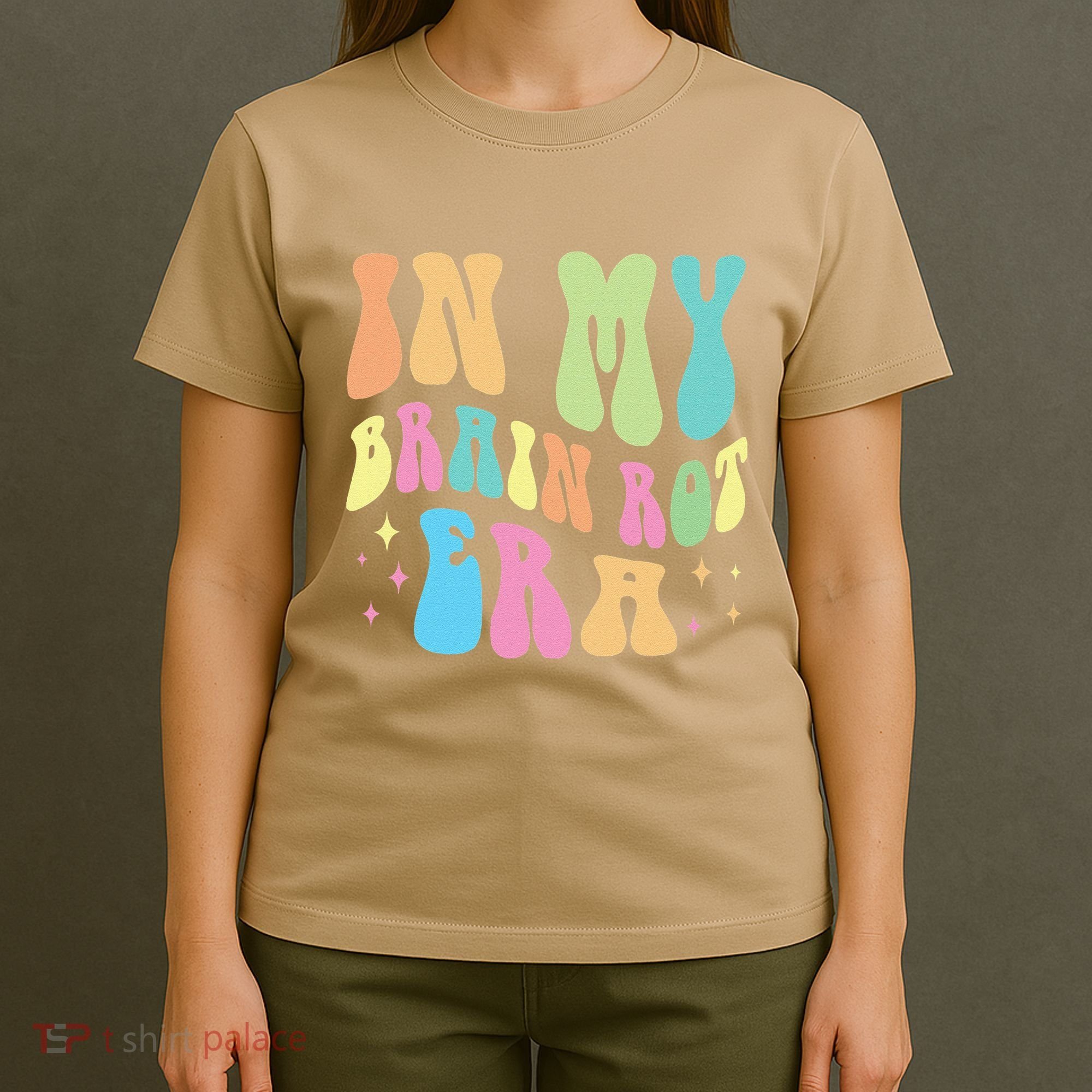 In My Brain Rot Era Brain Rot Meme Funny Quote T-Shirt
