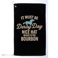 It Must Be Derby Day Golf Towel thumb 0