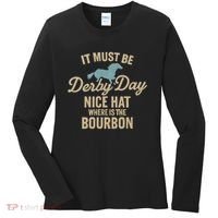 It Must Be Derby Day Women's Long Sleeve Shirt thumb 0