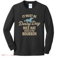 It Must Be Derby Day Kids Long Sleeve Shirt thumb 0