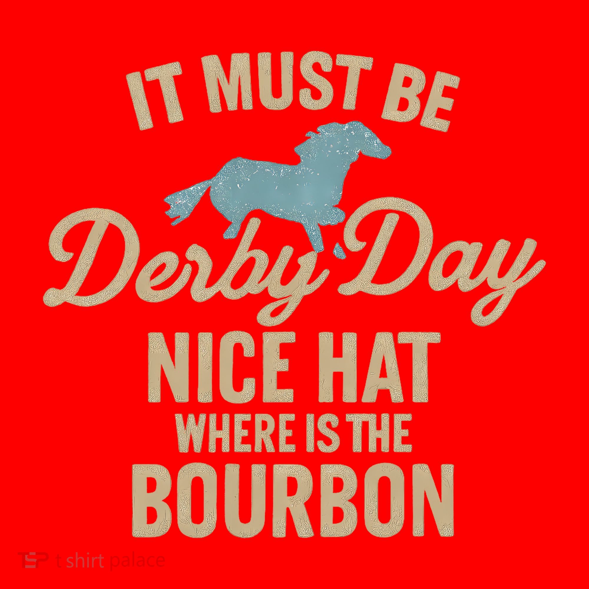 It Must Be Derby Day Santa Hat