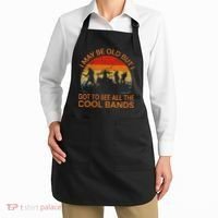 I May Be Old But I Got To See All The Cool Bands Apron thumb 2