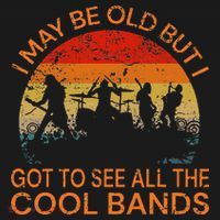 I May Be Old But I Got To See All The Cool Bands Women's Hoodie thumb 2