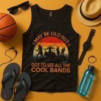 I May Be Old But I Got To See All The Cool Bands Tank Top thumb 4