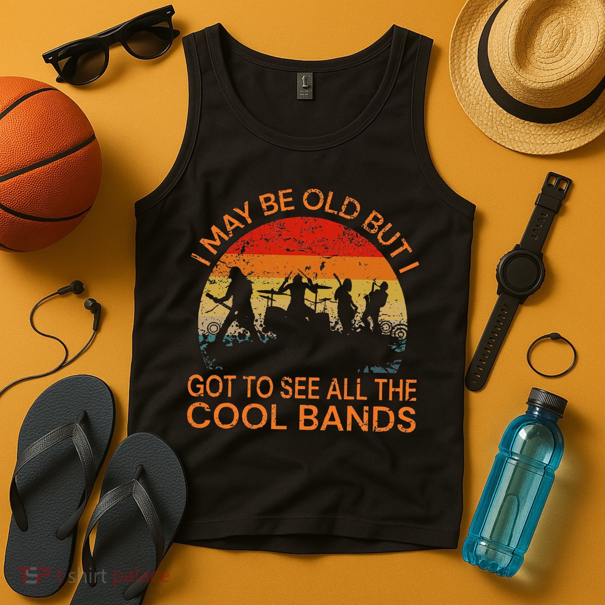 I May Be Old But I Got To See All The Cool Bands Tank Top