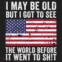 I May Be Old But I Got To See The World Funny Saying World Traveler Travel Lover Tumbler thumb 3
