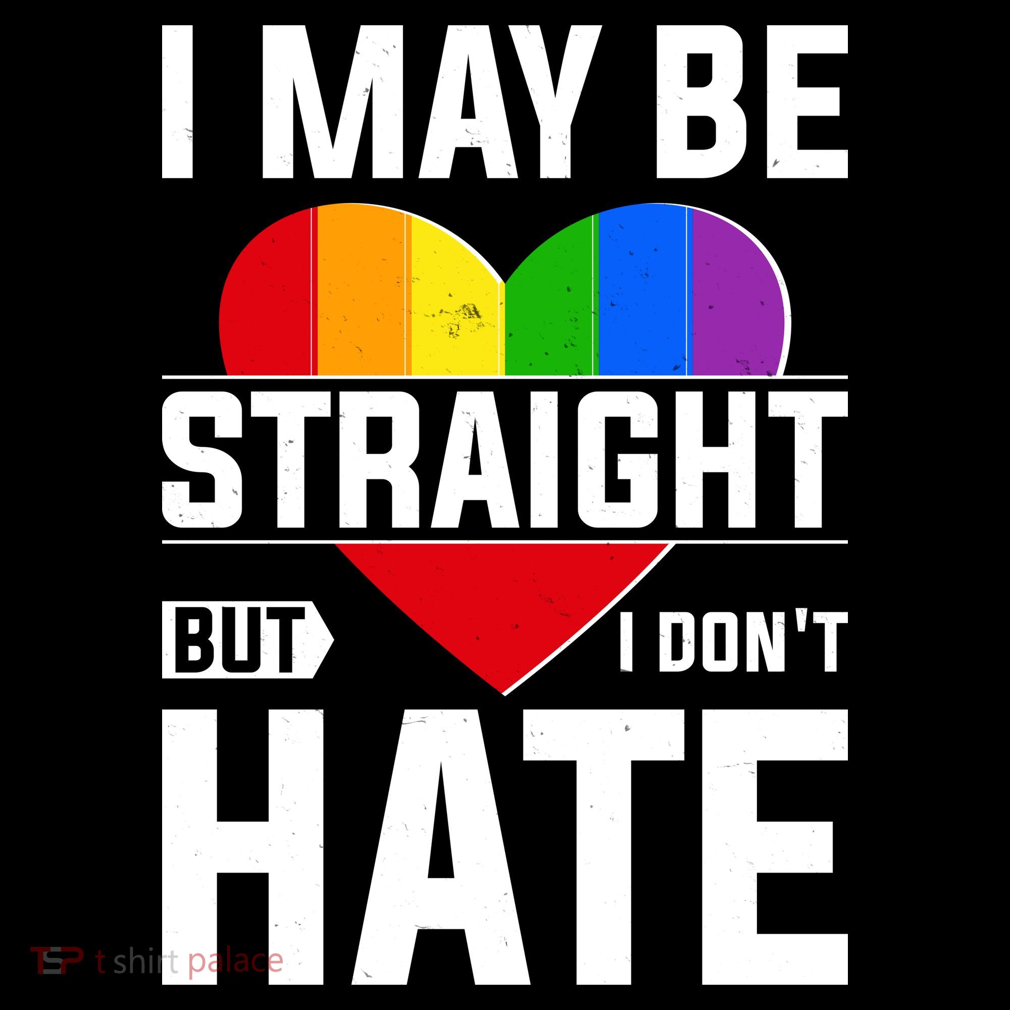 I May Be Straight But I Don't Hate LGBT Pride Ally Women's Hoodie