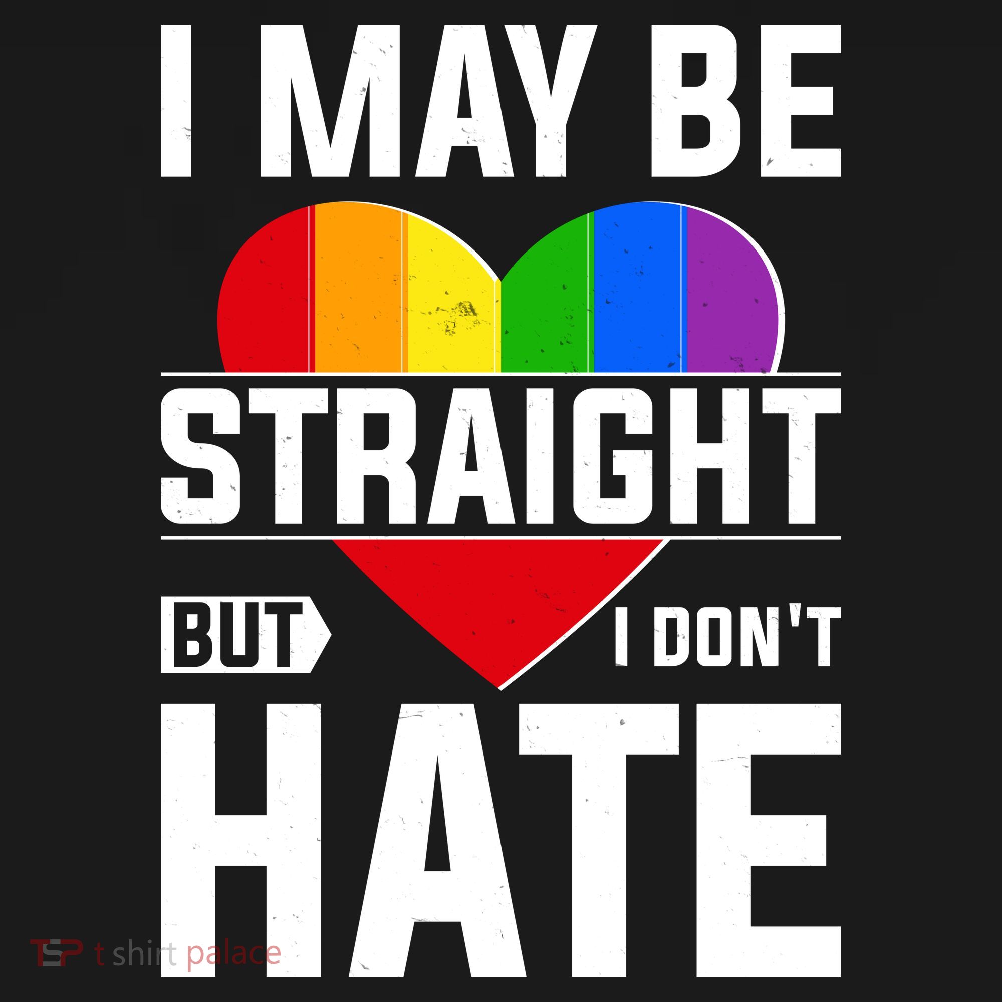 I May Be Straight But I Don't Hate LGBT Pride Ally Mousepad