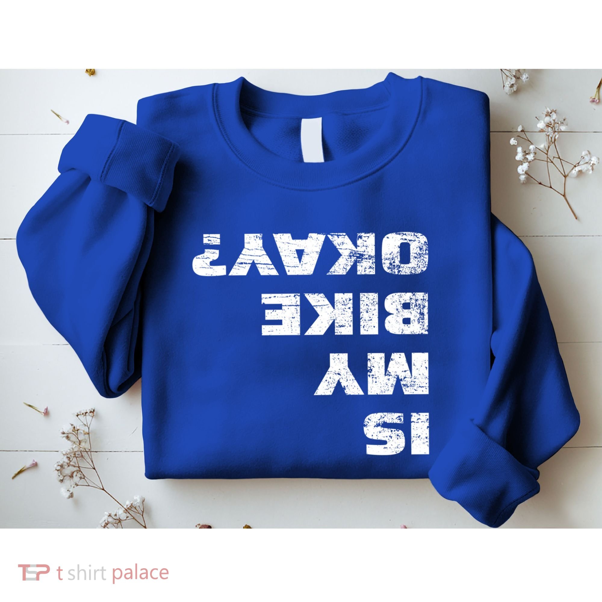 Is My Bike Okay? Gift Mountain Bike Cycling Gift Great Gift Sweatshirt