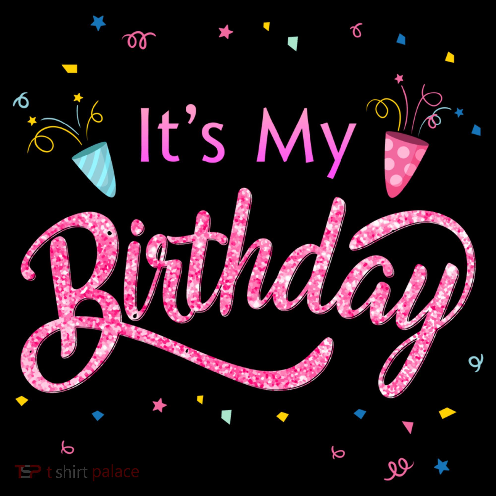 It's My Birthday Tee Coaster