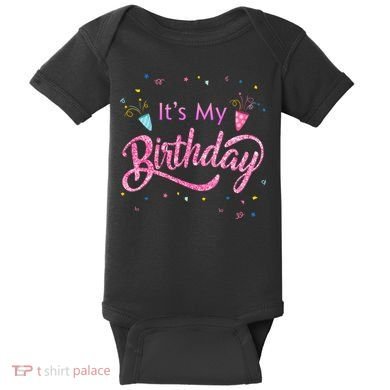 It's My Birthday Tee Baby Bodysuit