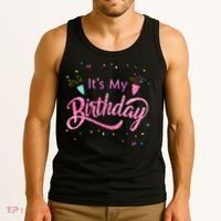 It's My Birthday Tee Tank Top thumb 3