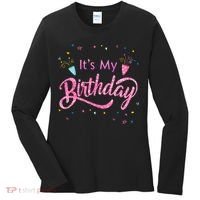 It's My Birthday Tee Women's Long Sleeve Shirt thumb 0