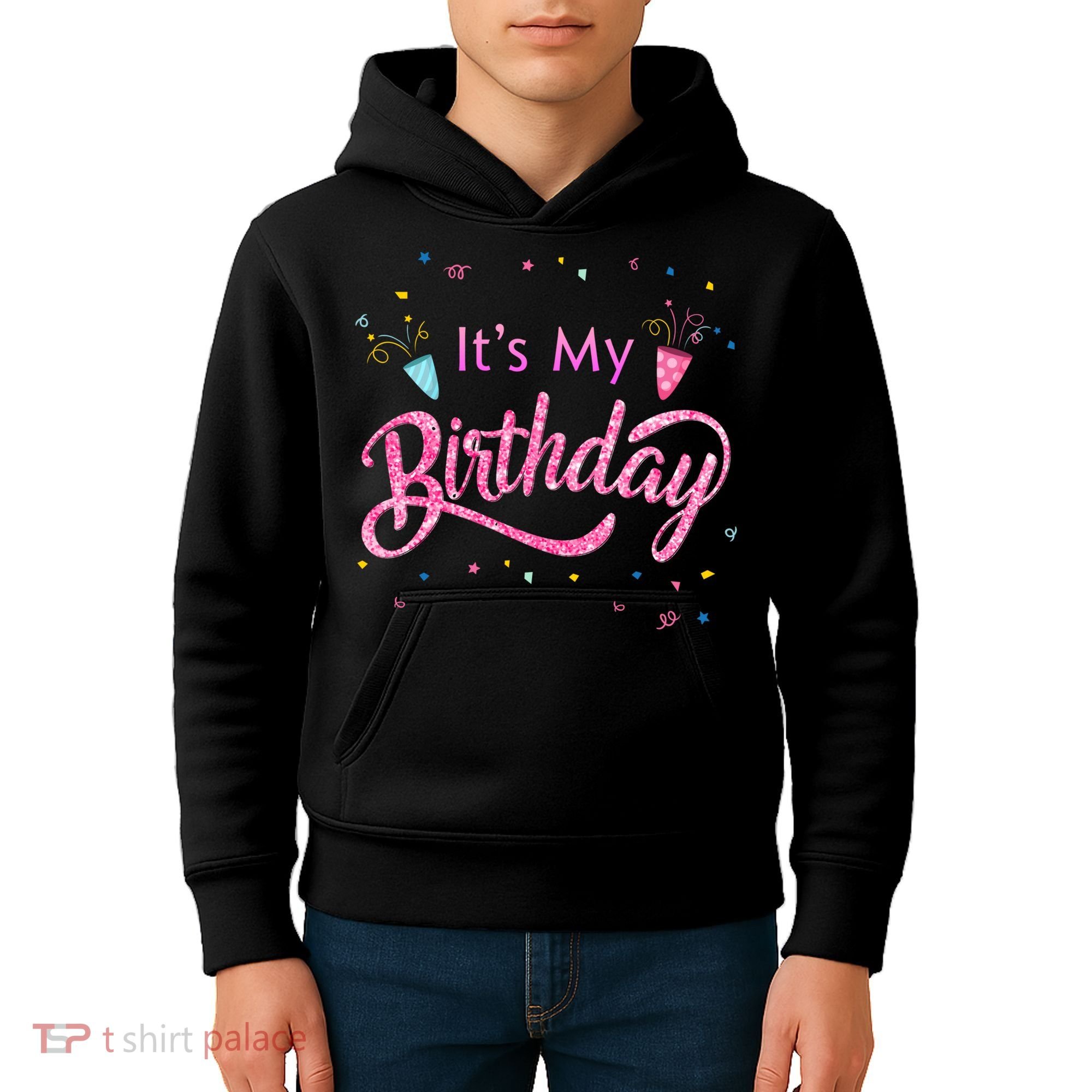 It's My Birthday Tee Kids Hoodie
