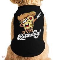 It's My Birthday Cool Dabbing Pizza Gift Bday Party Doggie Tank thumb 0