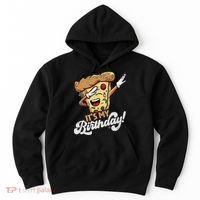 It's My Birthday Cool Dabbing Pizza Gift Bday Party Hoodie thumb 0