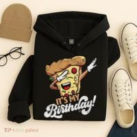 It's My Birthday Cool Dabbing Pizza Gift Bday Party Hoodie thumb 4