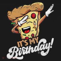 It's My Birthday Cool Dabbing Pizza Gift Bday Party Hoodie thumb 7
