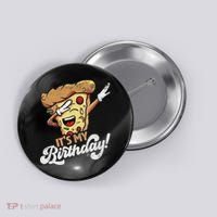 It's My Birthday Cool Dabbing Pizza Gift Bday Party Button thumb 0