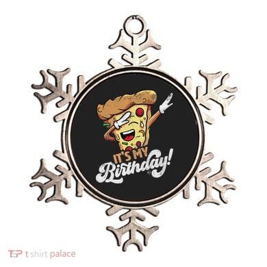 It's My Birthday Cool Dabbing Pizza Gift Bday Party Ornament