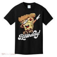 It's My Birthday Cool Dabbing Pizza Gift Bday Party Kids T-Shirt thumb 0