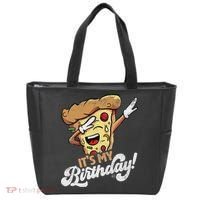It's My Birthday Cool Dabbing Pizza Gift Bday Party Tote Bag thumb 0