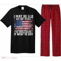 I May Be Old But Got To See The World Before It Went To Shit Pajama Set thumb 0