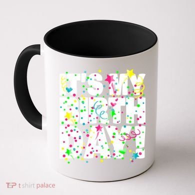 ItS My Birthday Confetti Gifts Coffee Mug