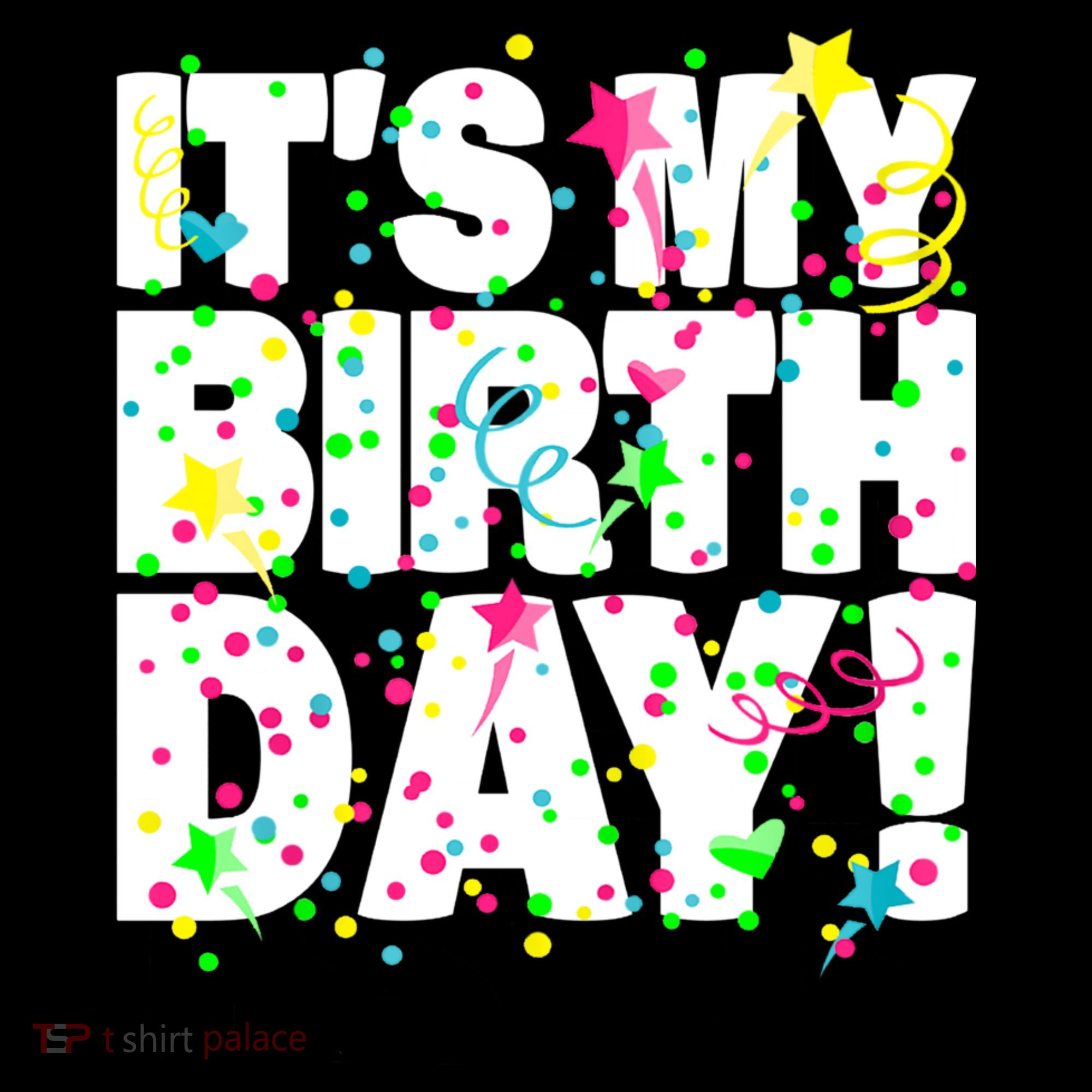 ItS My Birthday Confetti Gifts Women's Hoodie