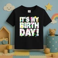 ItS My Birthday Confetti Gifts Toddler T-Shirt thumb 3