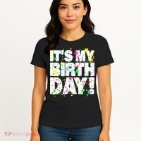 ItS My Birthday Confetti Gifts Women's T-Shirt thumb 4