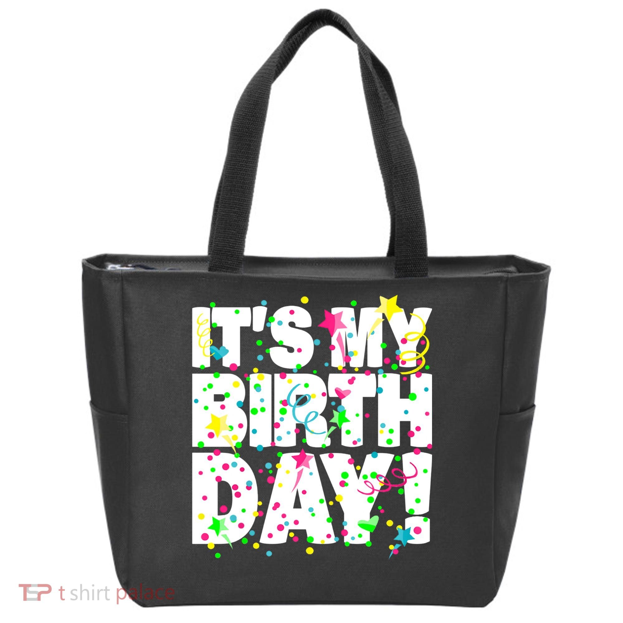 ItS My Birthday Confetti Gifts Tote Bag
