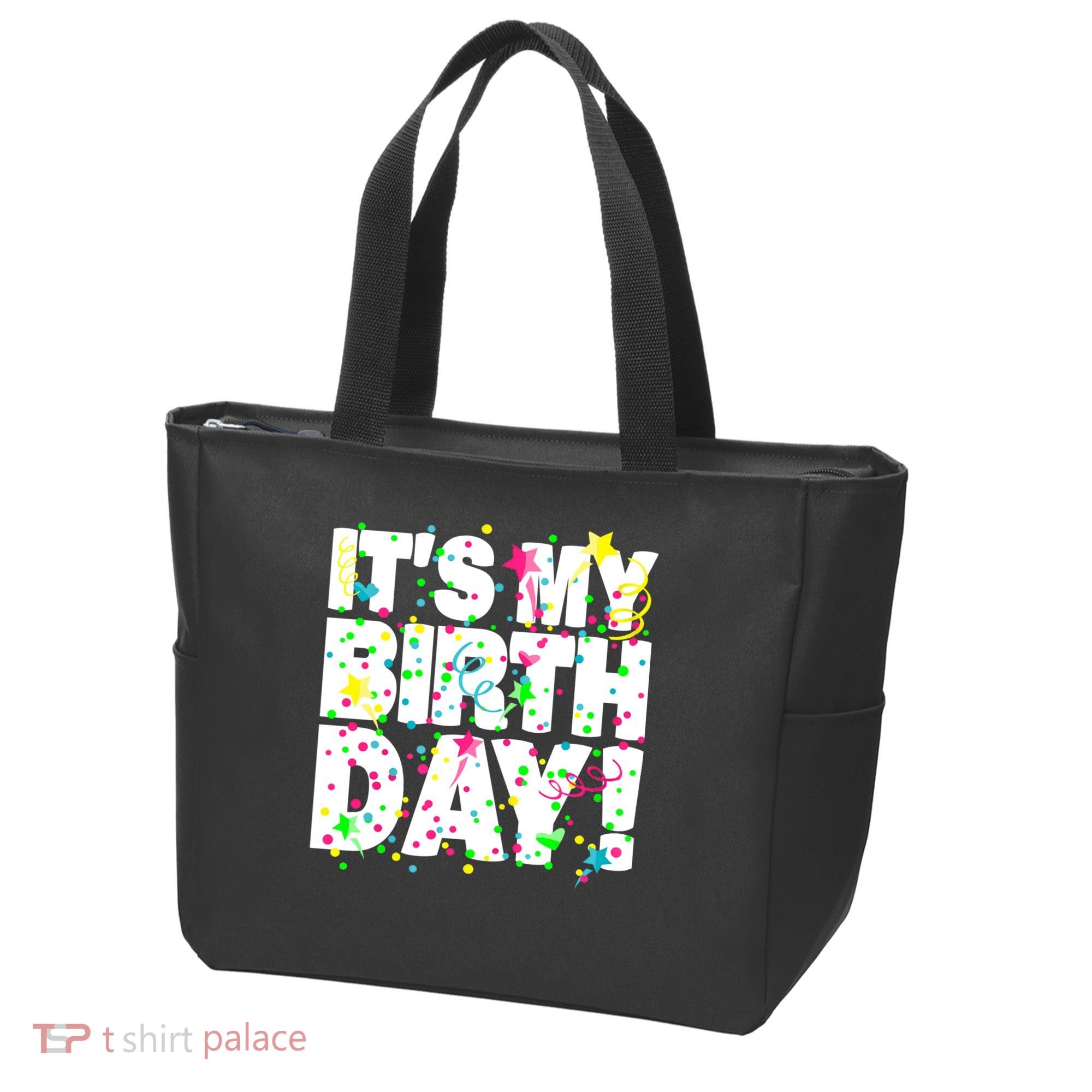 ItS My Birthday Confetti Gifts Tote Bag