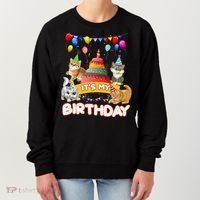 ItS My Birthday Cat And Kitten Party Day Women's Sweatshirt thumb 0