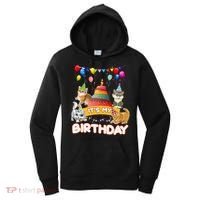 ItS My Birthday Cat And Kitten Party Day Women's Hoodie thumb 0
